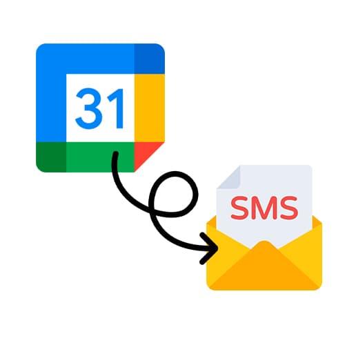 gcal and sms